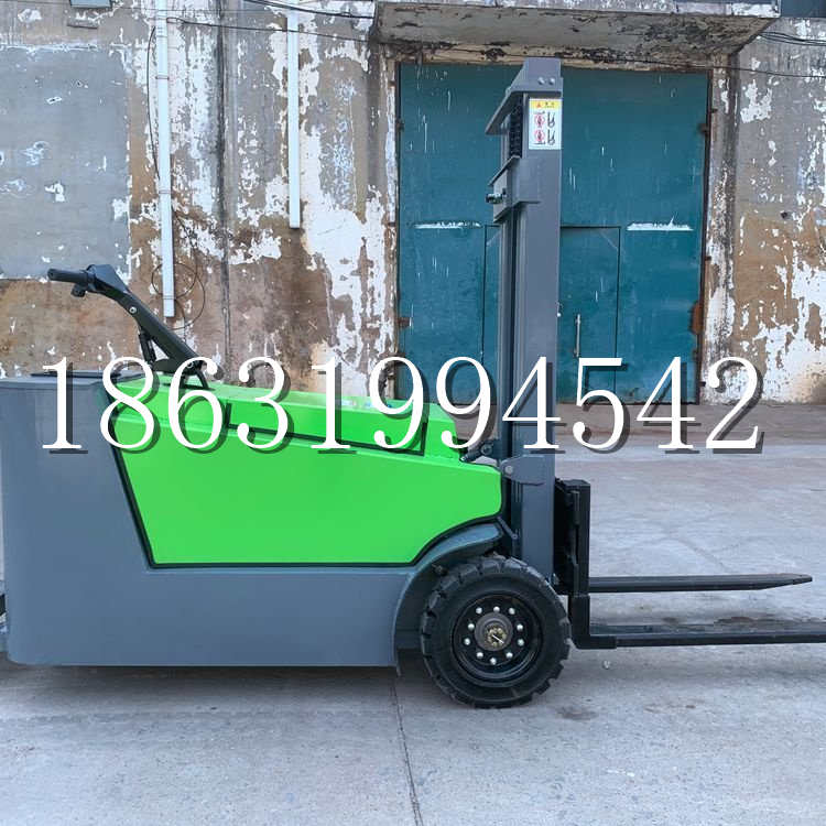 玉树市小型电动叉车1吨2吨步行站驾式电瓶堆高充电装卸车液压升降车铲车